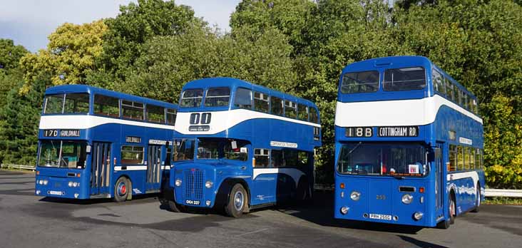 Showbus 2016 Hull Corporation trio